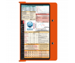 WhiteCoat Clipboard® - Orange Critical Care Edition